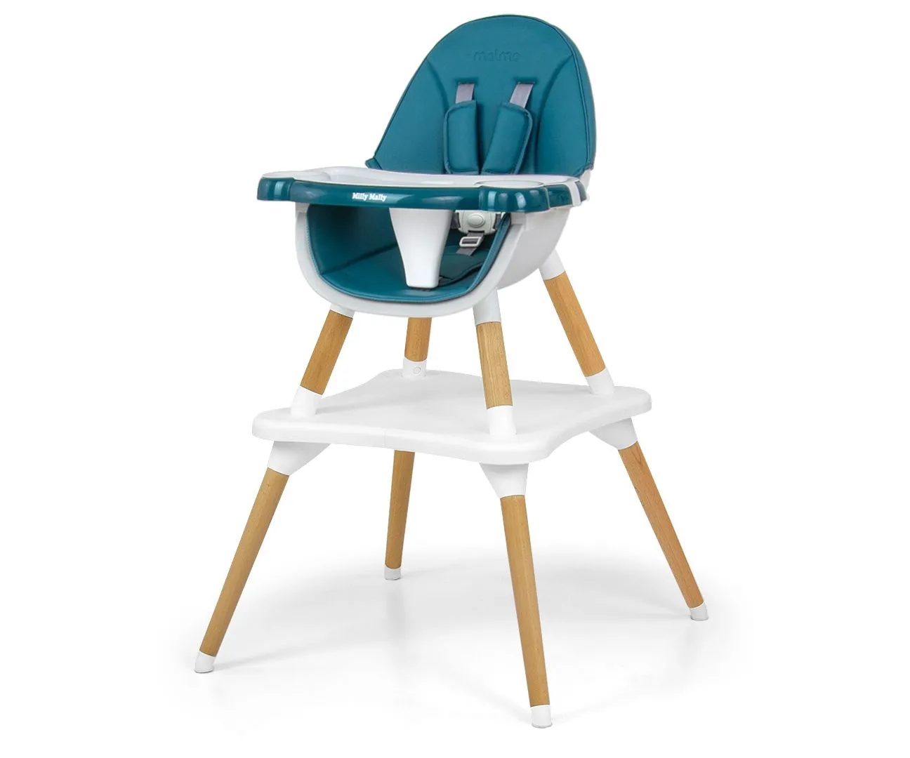 Milly Mally Krzesełko do karmienia 2w1 Malmo Dark Green