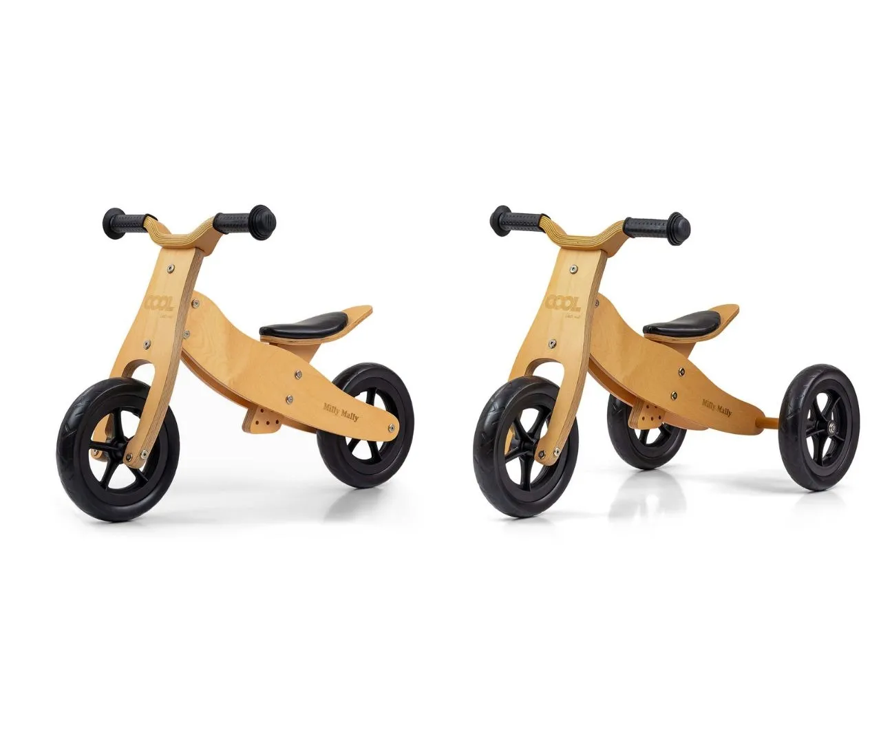 Milly Mally Pojazd 2w1 Cool Natural
