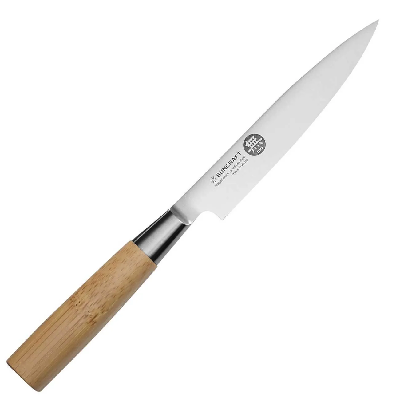 Nóż kuchenny Suncraft MU BAMBOO Utility 120 mm [MU-02]
