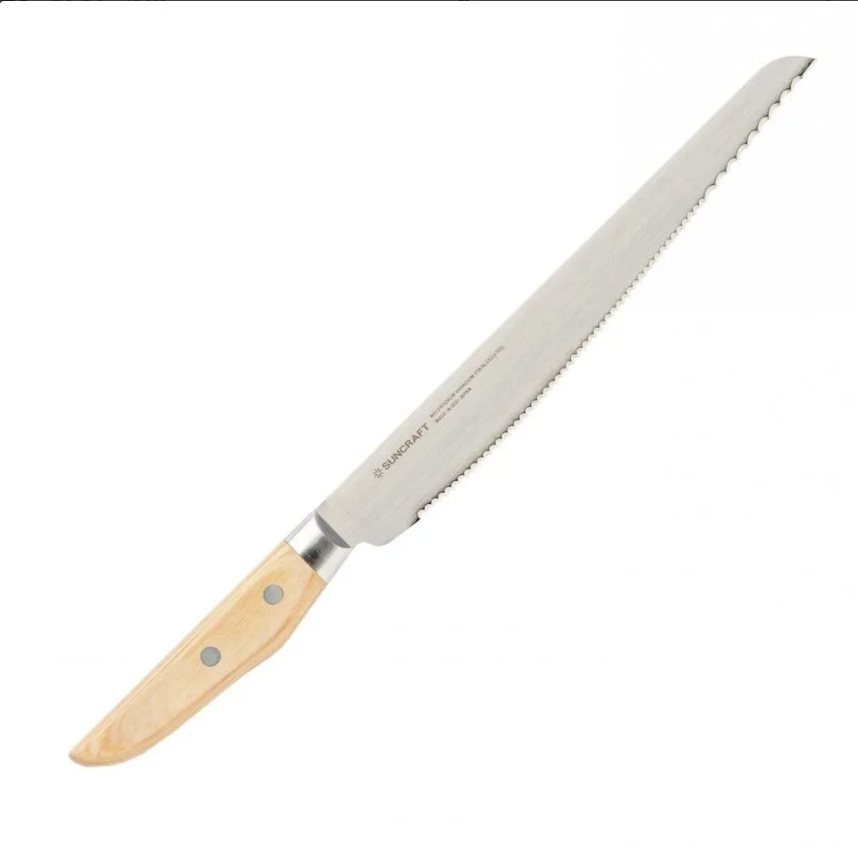 Nóż kuchenny Suncraft SESERAGI do pieczywa 223 mm [MS-001]