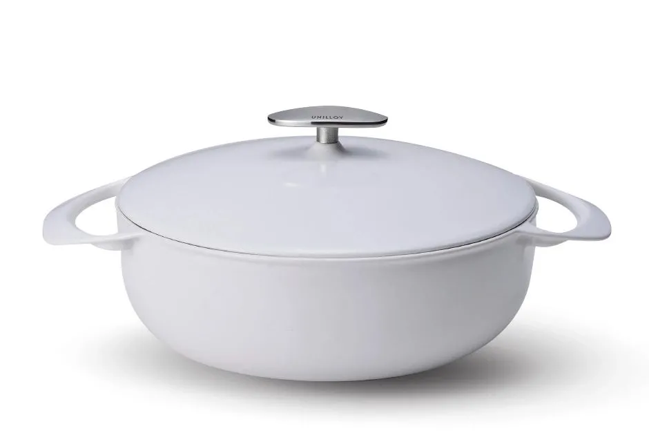 Garnek żeliwny UNILLOY Unohana 22 cm [US220WH]