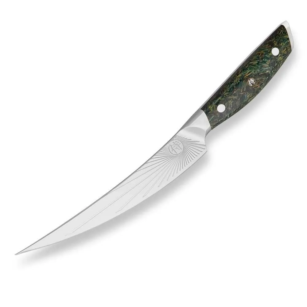 Nóż Dellinger SANDVIK NORTHERN SUN Boning 165 mm [K-H169] Green