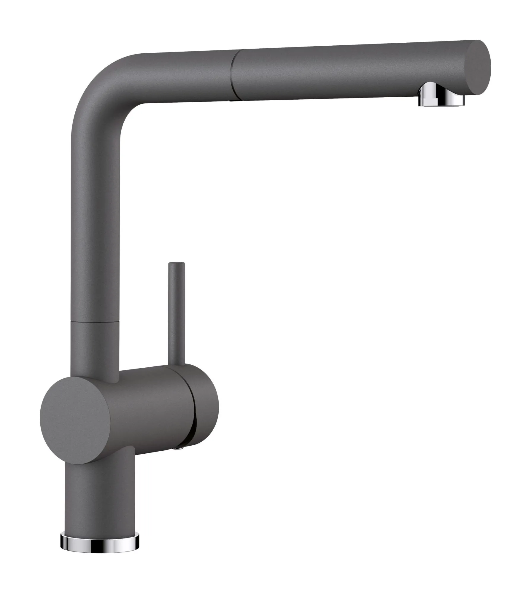 BLANCO LINUS-S Silgranit-Look szarość skały