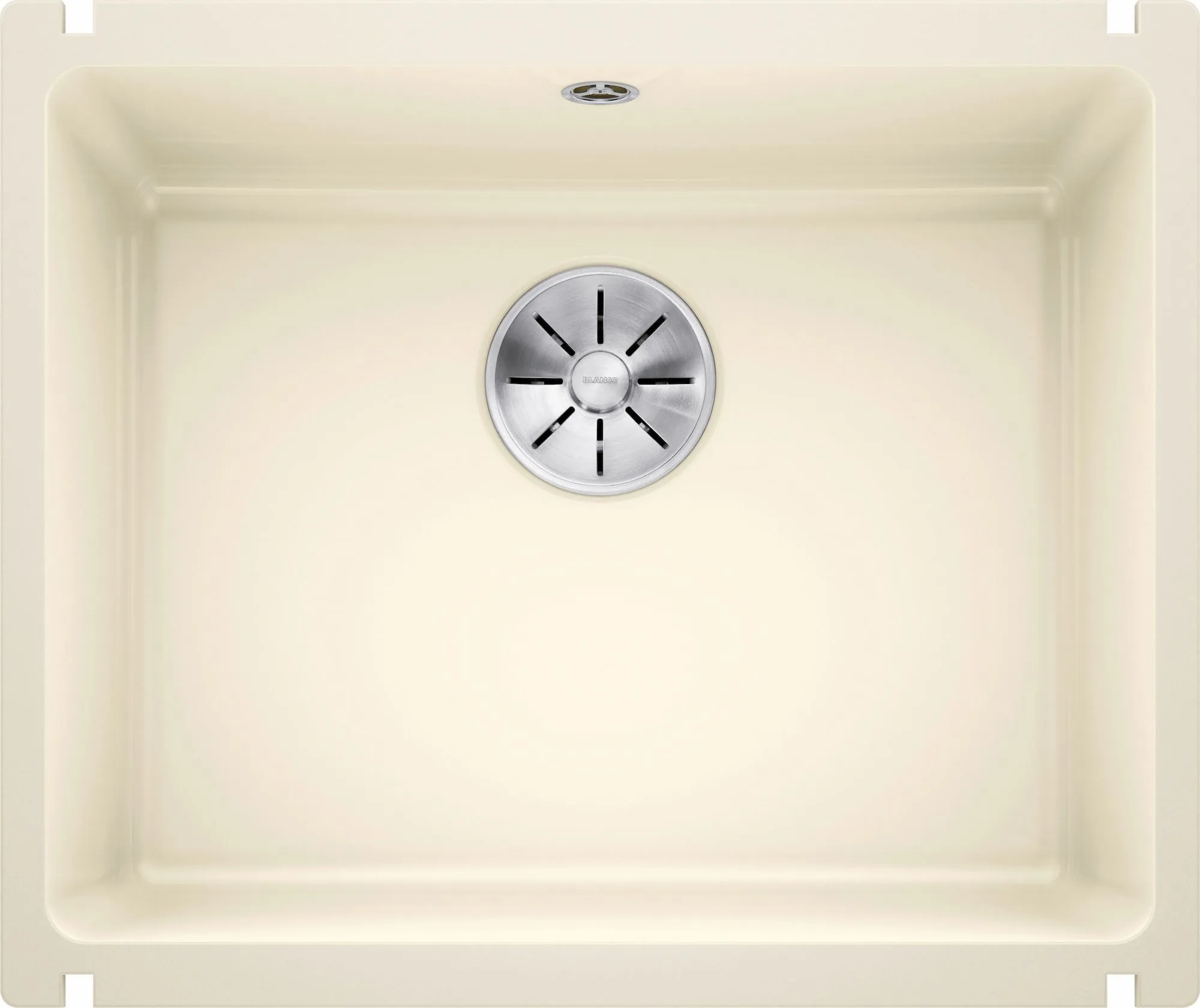 BLANCO SUBLINE 500-U Ceramika PuraPlus magnolia połysk, InFino