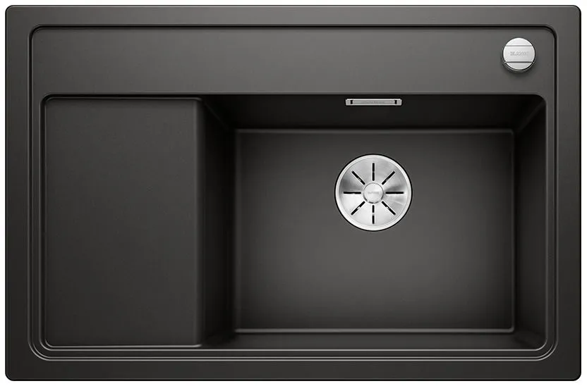 BLANCO ZENAR XL 6 S Compact Silgranit czarny prawa, korek auto., InFino
