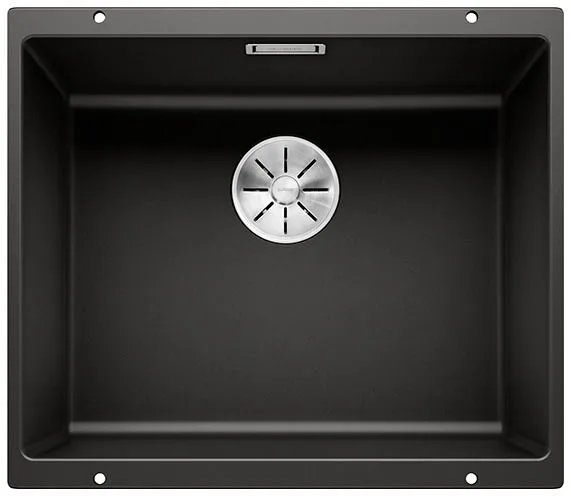 BLANCO SUBLINE 500-U Silgranit czarny InFino
