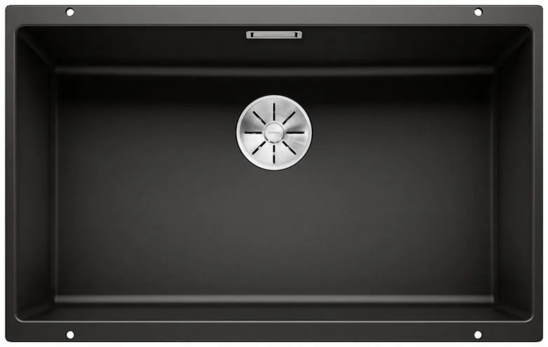 BLANCO SUBLINE 700-U Silgranit czarny, InFino