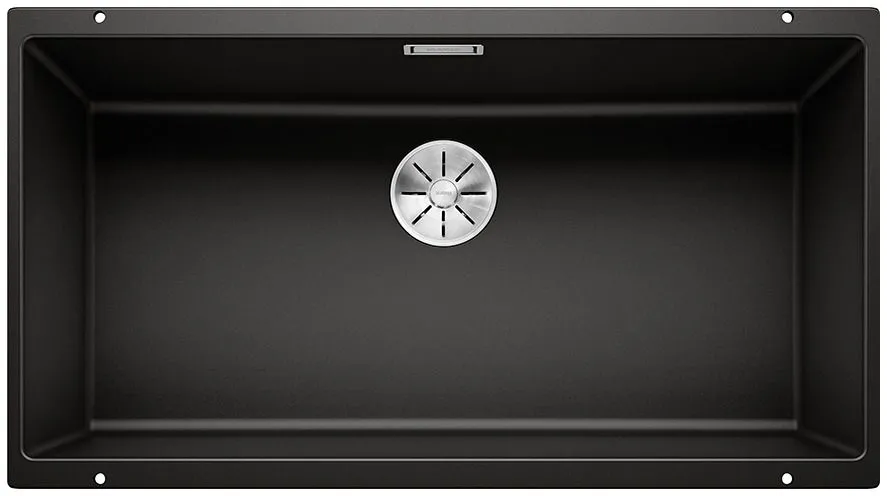 BLANCO SUBLINE 800-U Silgranit czarny, InFino