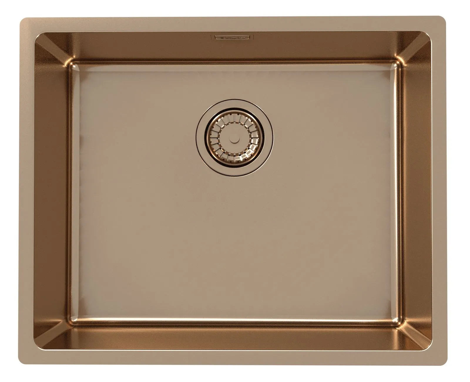 Alveus Monarch KOMBINO 50 U MIEDŹ zlewozmywak stalowy 500x400mm