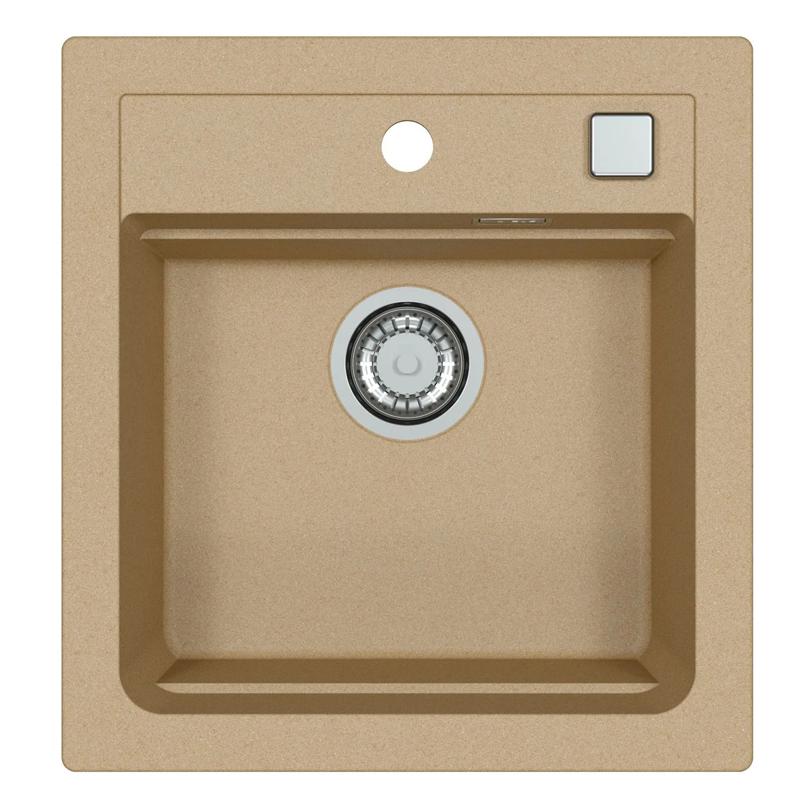 Alveus ATROX 20 kol. 55 BEŻOWY  zlew Granital 1 kom. z syfonem POP-UP 3 1/2"