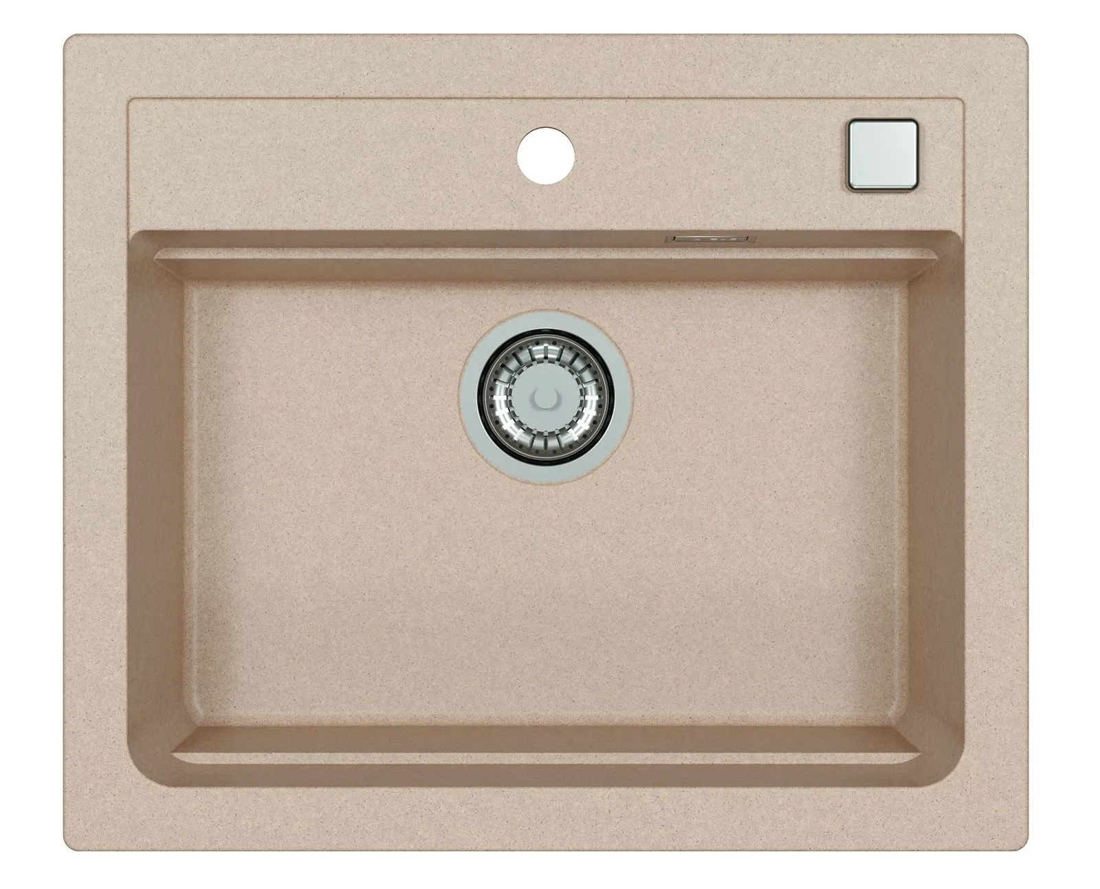 Alveus ATROX 30 kol. 22 PIASEK  zlew Granital 1 kom. z syfonem POP-UP 3 1/2"