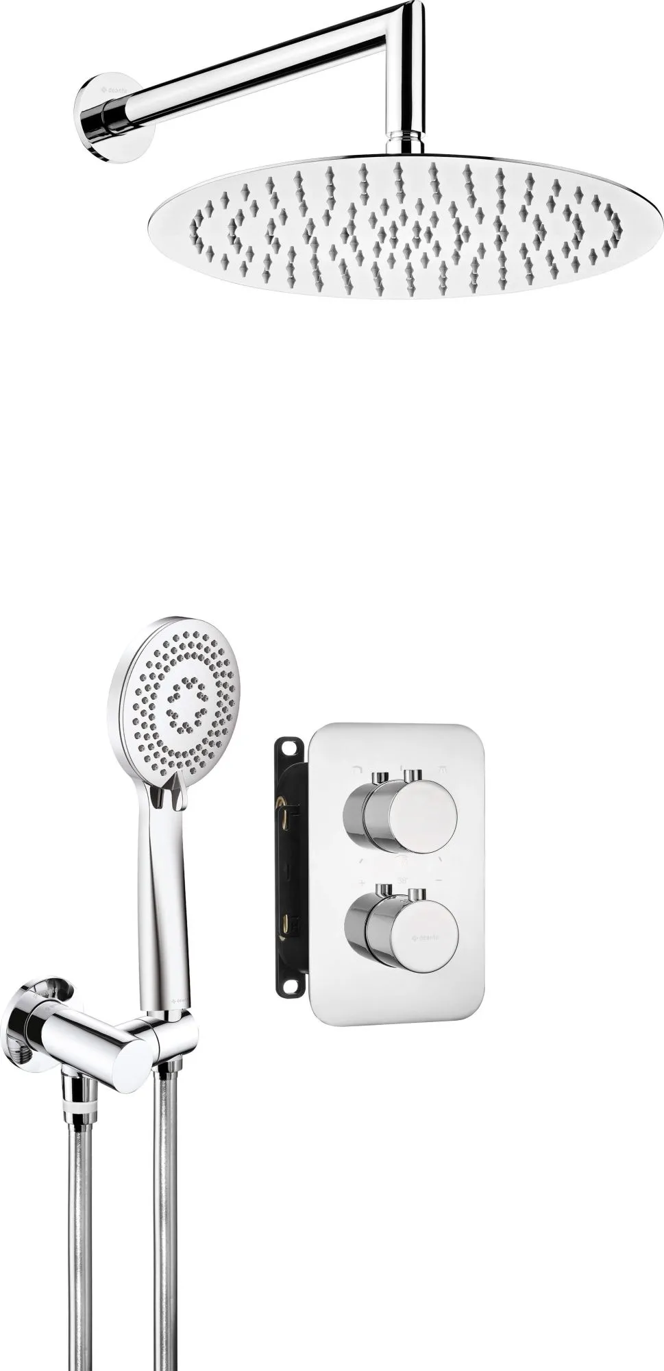 Deante Zestaw prysznicowy podtynkowy z BOXem termostatycznym