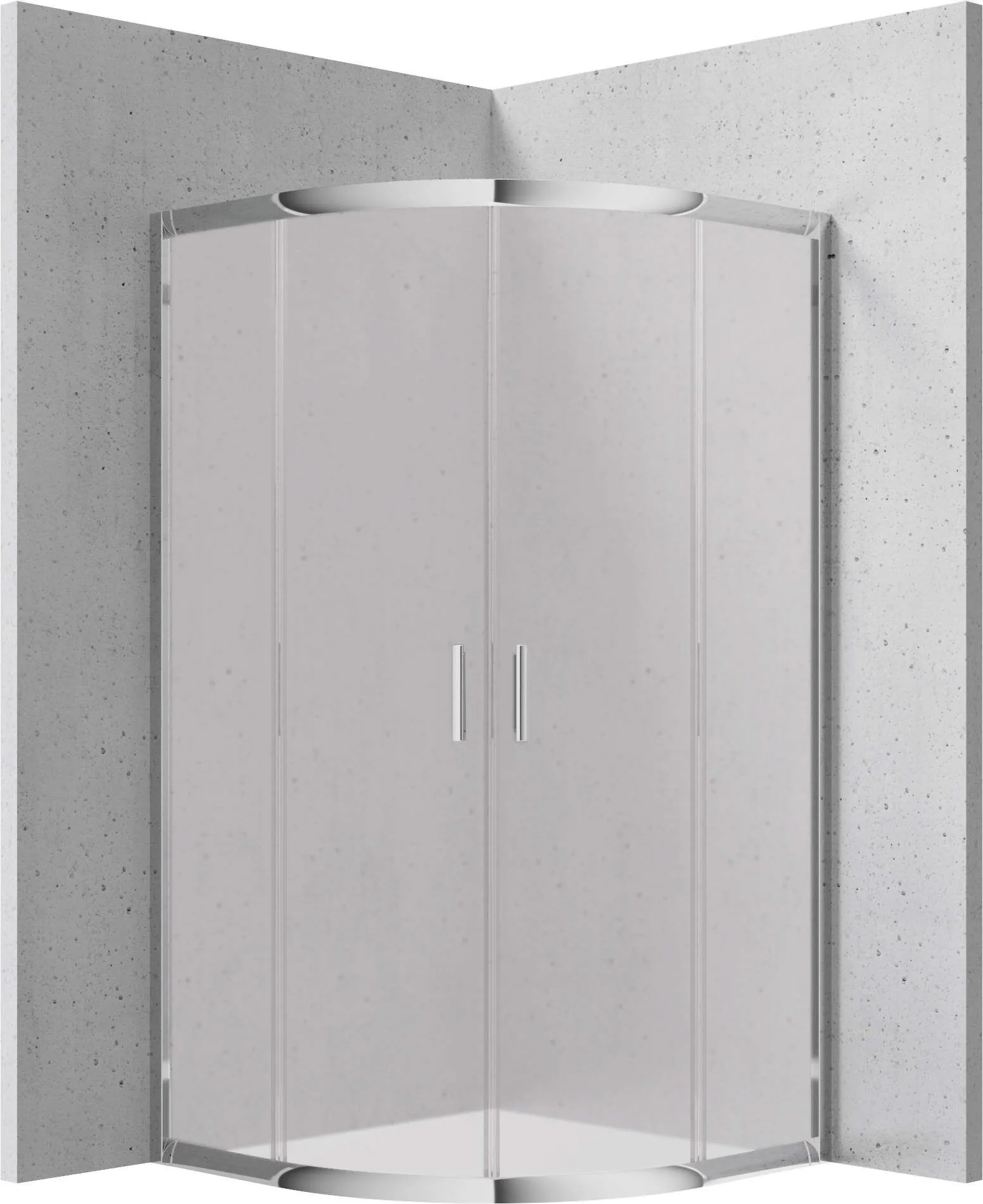 Deante KYP_654K Kabina prysznicowa półokrągła 80x80 cm - wysokość 170 cm