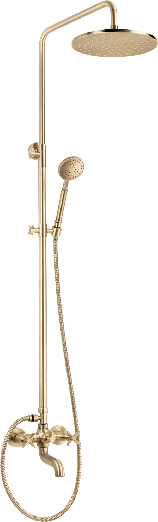 Deante Deszczownica z baterią wannową