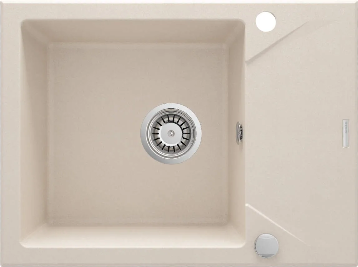Deante ZQJ_511A Zlewozmywak granitowy beżowy1-komorowy z ociekaczem