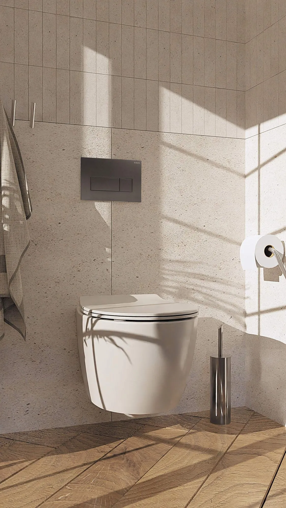 Deante Szczotka WC wolnostojąca