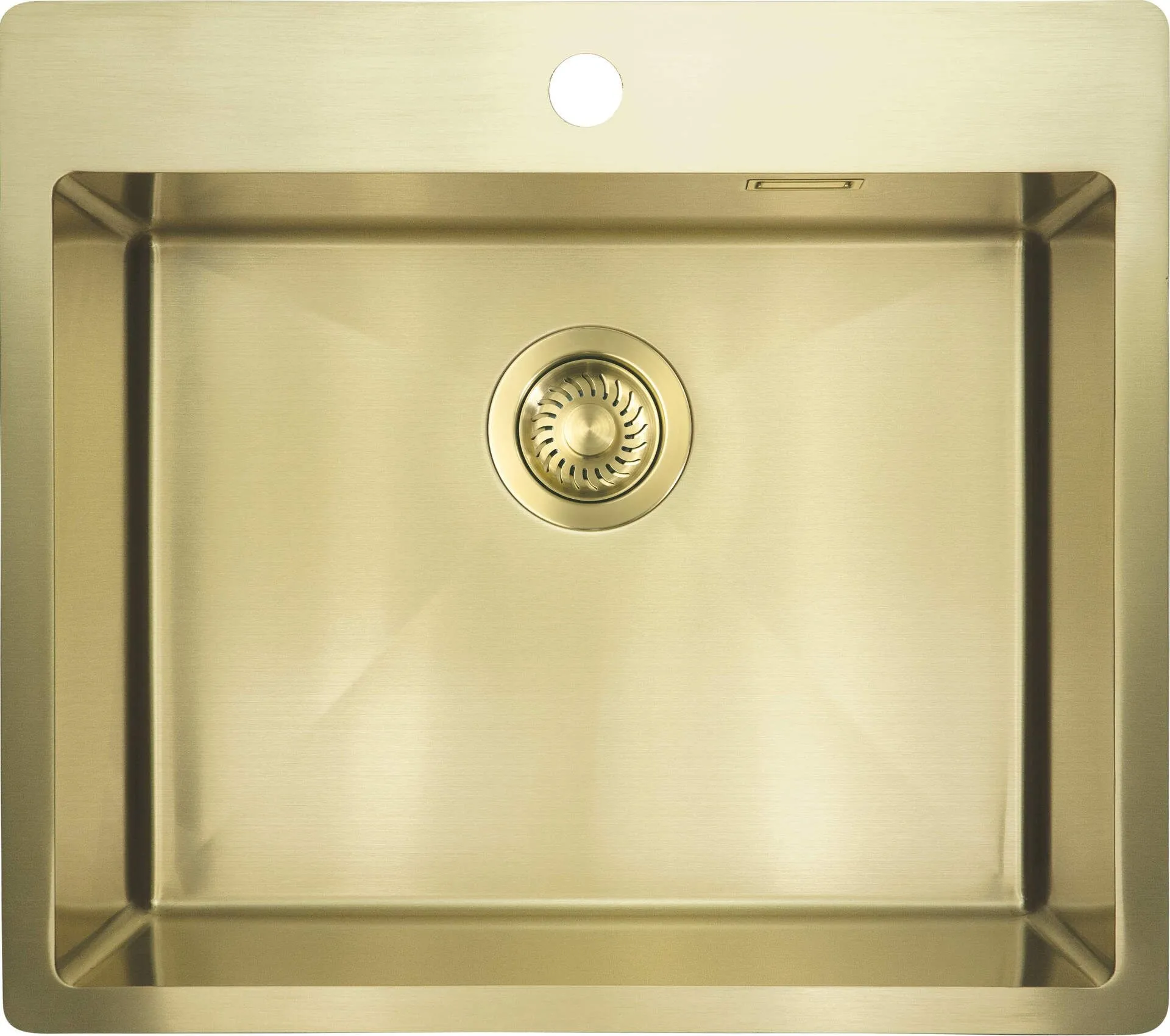 Deante ZPO_R10B Złoty Zlewozmywak stalowy 1-komorowy