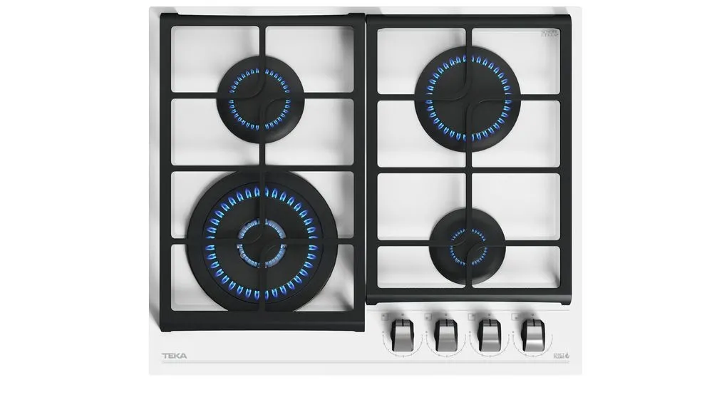 TEKA GZC 64320 XBC Biały Płyta gazowa 60 cm