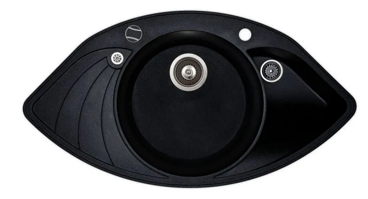 Aquasanita PAPILLON SCP151-601AW Czarny metalik