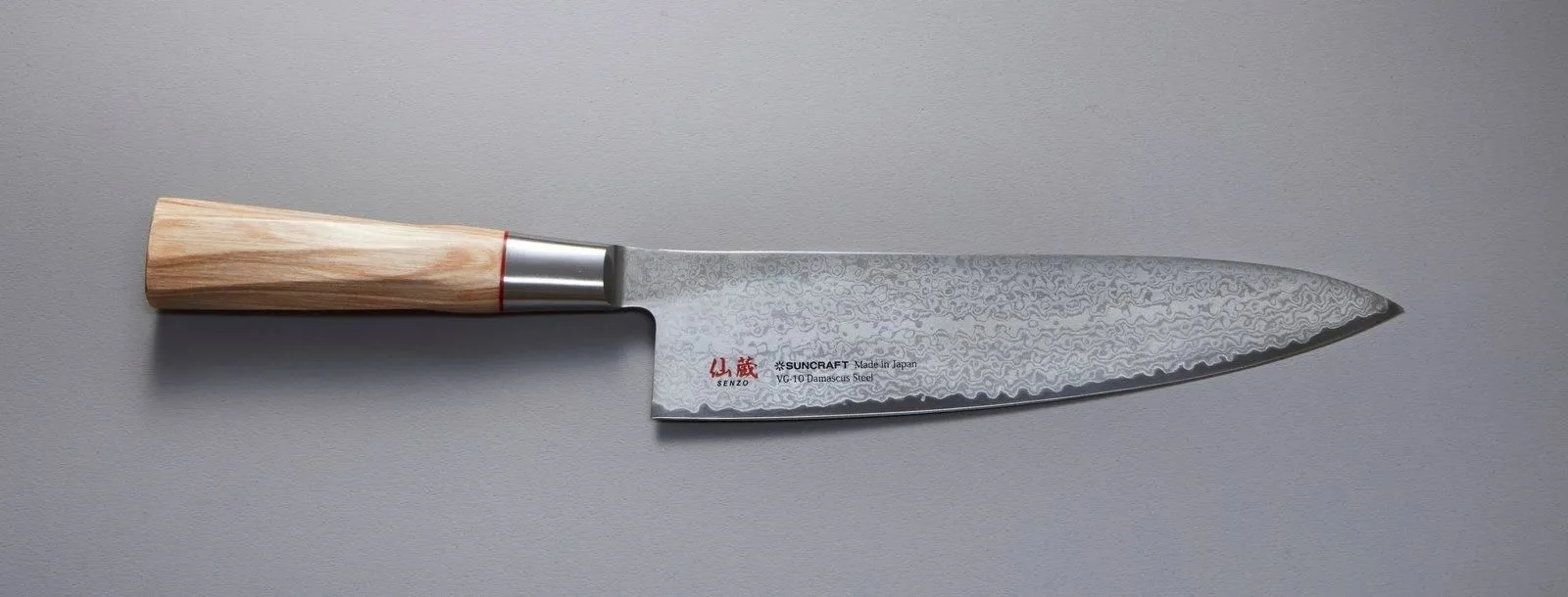 Zestaw noży Suncraft Senzo Twisted Octagon w pudełku ozdobnym: [TO_050402]