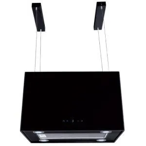 Toflesz SANDY MAXI GLASS 61CM CZARNE SZKŁO OKAP WYSPOWY NA LINKACH 850m3/h Użyj kodu 23TOF05 i płać mniej