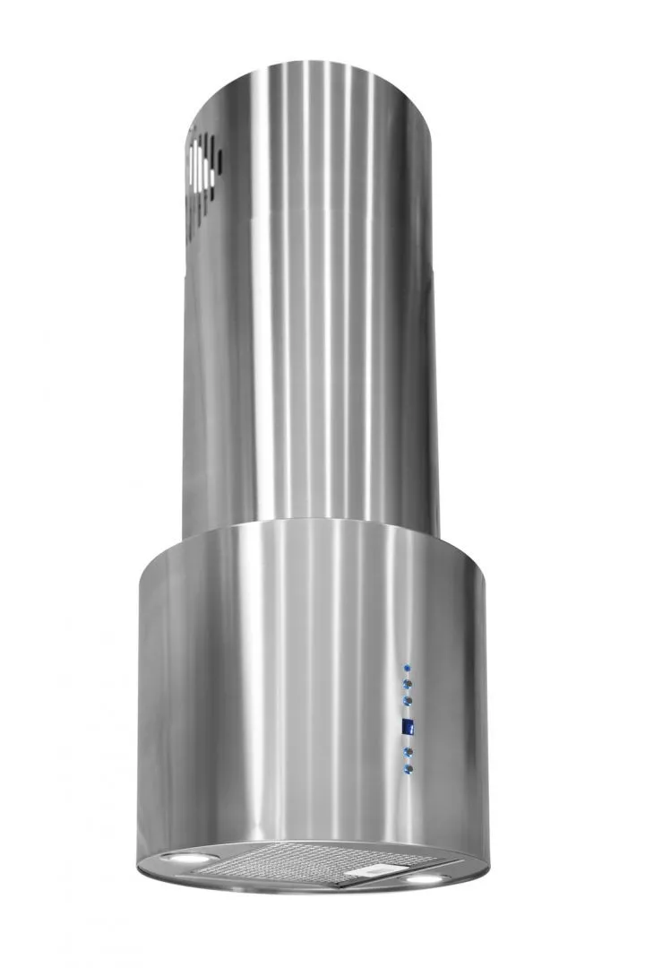 Toflesz Cylinder Island 40CM OKAP WYSPOWY INOX 850m3/h Użyj kodu 23TOF05 i płać mniej