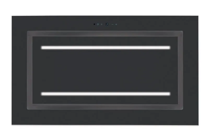 TOFLESZ ELIT OKAP SUFITOWY 120 CM CZARNY TURBINA WEWNĘTRZNA 900m3/h Użyj kodu 23TOF05 i płać mniej