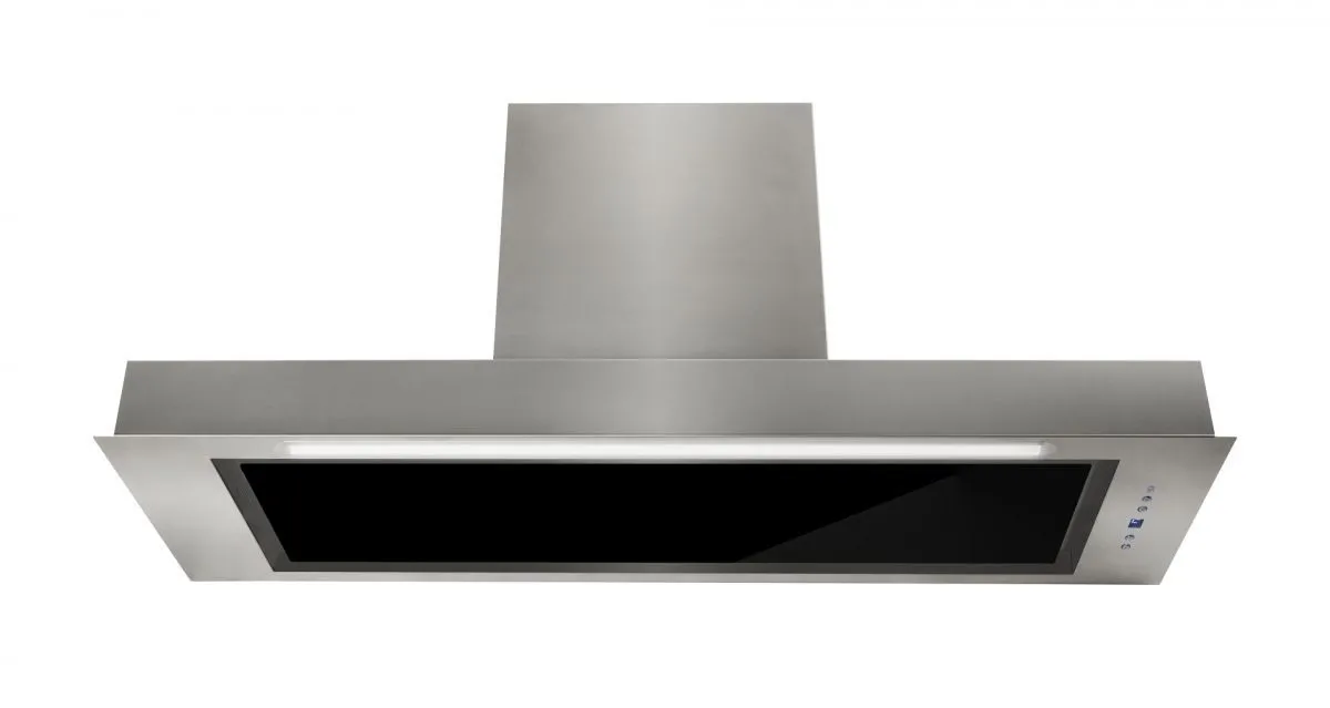 TOFLESZ LUMINO 90CM OKAP PODSZAFKOWY INOX -CZARNA SZYBA 850m3/h Użyj kodu 23TOF05 i płać mniej