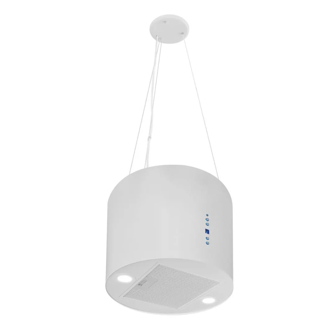 Toflesz MINI BALTIC 40CM OKAP BIAŁY WYSPOWY NA LINKACH 850m3/h Użyj kodu 23TOF05 i płać mniej