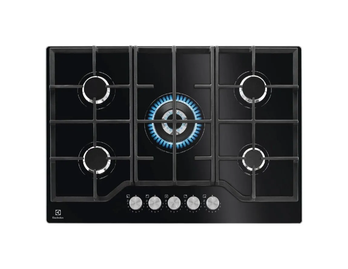 Electrolux EGG7536S2K 949 631 010  Płyta gazowa 600 Gas on Glass 75 cm