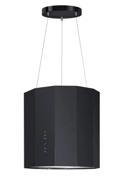 TOFLESZ POLARIS MINI 40CM CZARNY MAT OKAP WYSPOWY NA LINKACH 850 m3/h Użyj kodu 23TOF05 i płać mniej