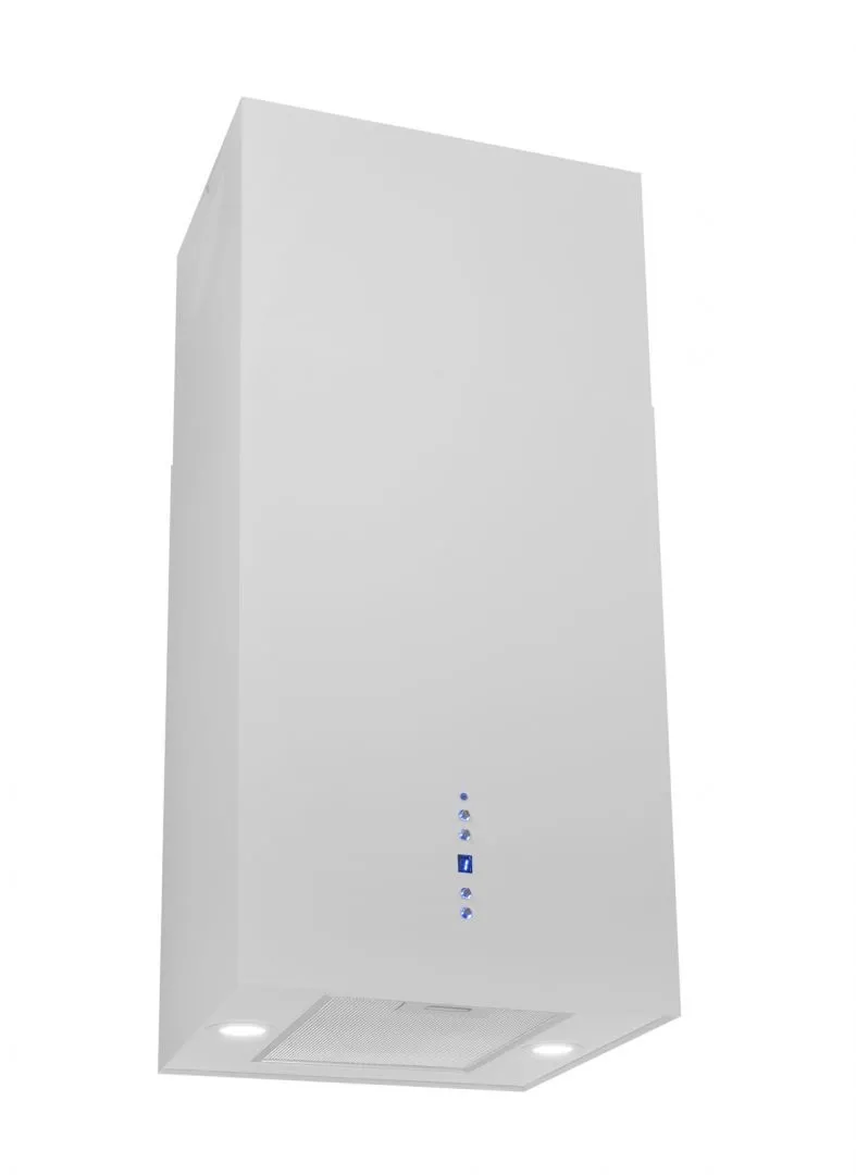 Toflesz SANDY ISLAND 40cm OKAP WYSPOWY BIAŁY 850m3/h Użyj kodu 23TOF05 i płać mniej