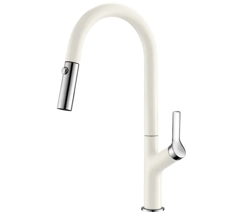 Grata 7723-710 Alba Bateria z wyciąganą wylewką i prysznicem