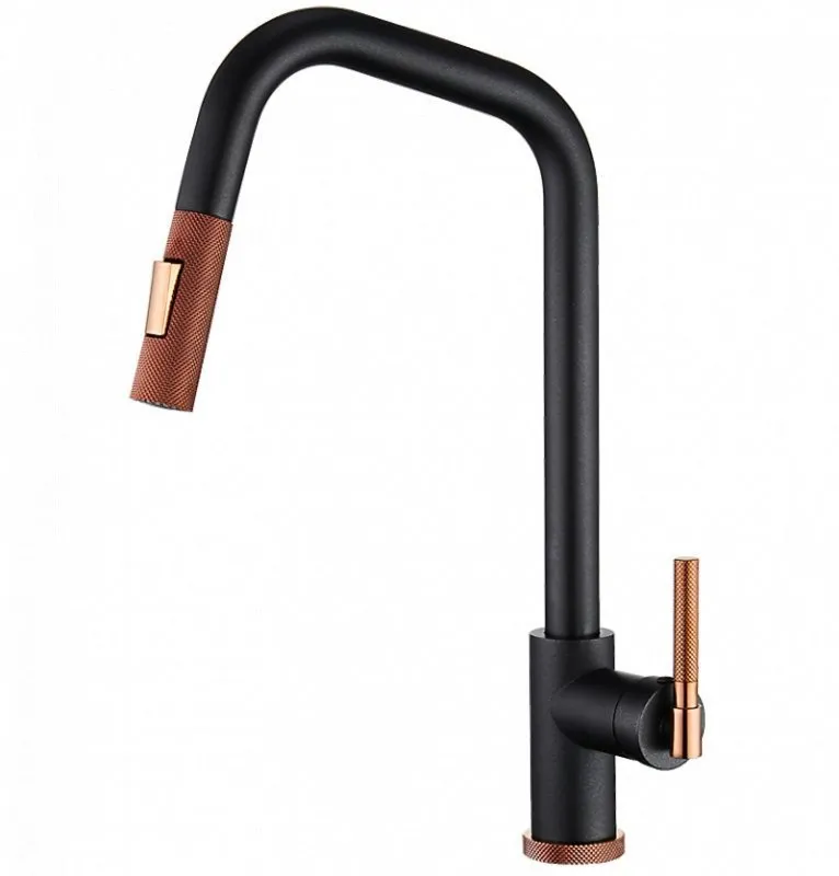 MATENO 7023-601C bateria w wyciąganą wylewką i funkcją prysznica