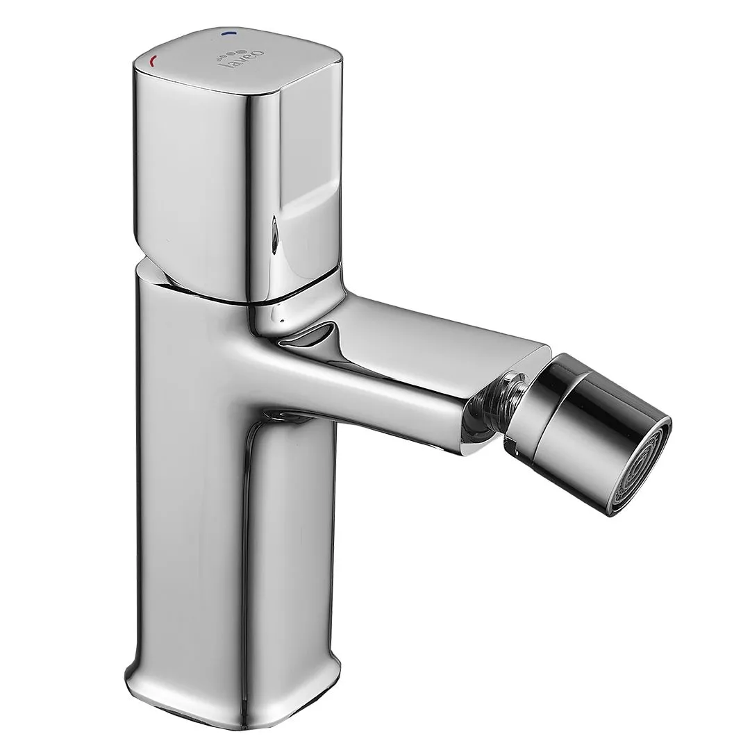 LAVEO Tores - bateria bidetowa stojąca z korkiem