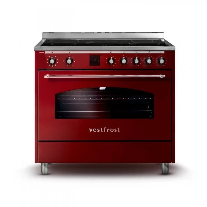 VESTFROST VC-993wnPIBR Bordowa Indukcyjno-elektryczna Kuchnia wolnostojąca