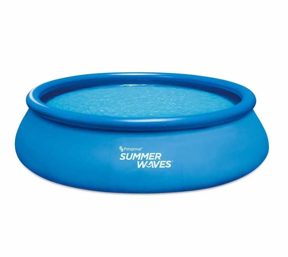 Lifetime Szybki basen nadmuchiwany basen okrągły łącznie z akcesoriami Niebieski 457x107 cm