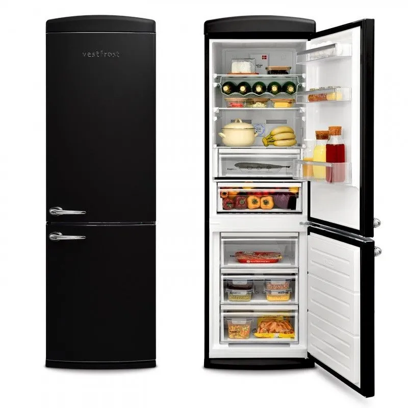 VESTFROST VR-FB373-2E2BM Chłodziarko-zamrażarka wolnostojąca
