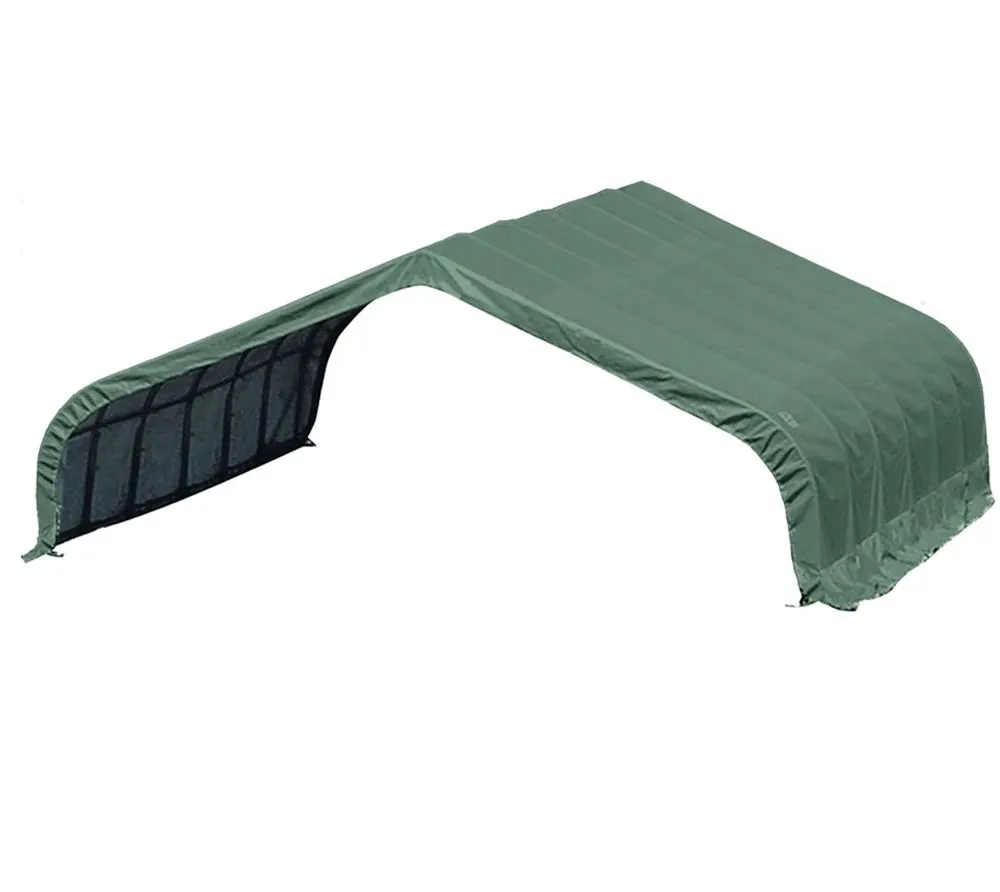 ShelterLogic Folia namiot pastwisko namiot garaż szopa Zielony 730x670x380cm