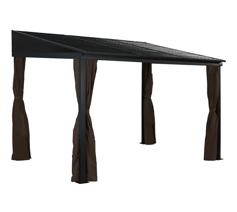 Sojag Aluminiowy dach tarasowy Portland 1012 Antracyt 288x367x240cm