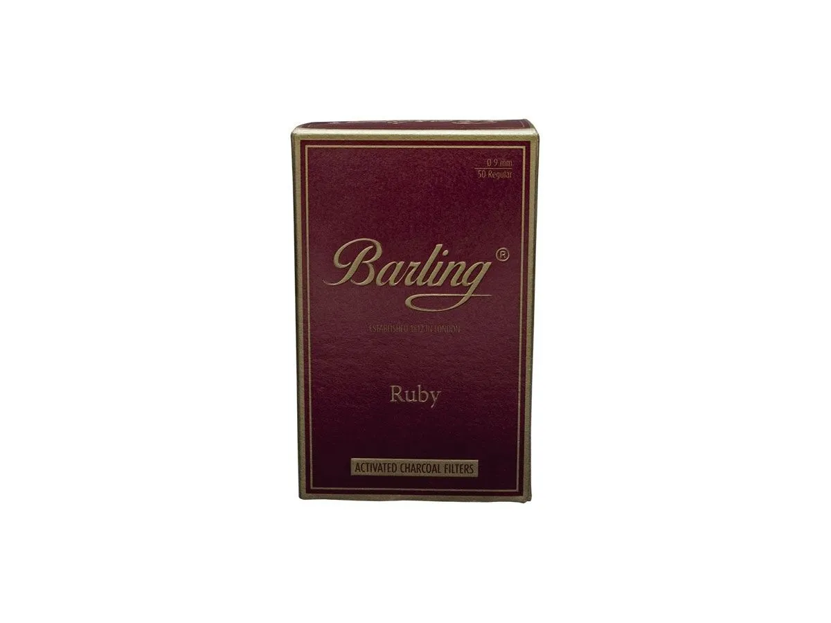 FILTR RUBY Barling DO RUBY Z WĘGLA AKTYWNEGO 9 mm 50 szt. (40100)