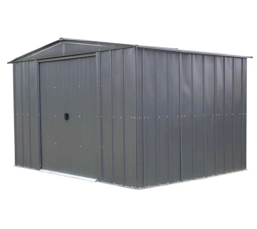 Spacemaker Metalowa szopa na narzędzia 108 Szary 242x313x198cm