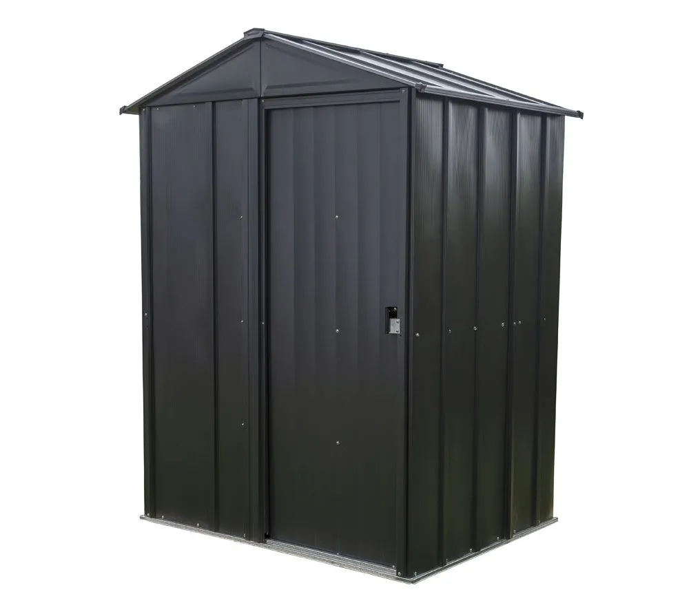 Spacemaker Metalowa szopa na narzędzia 54 Szary 122x151x198cm