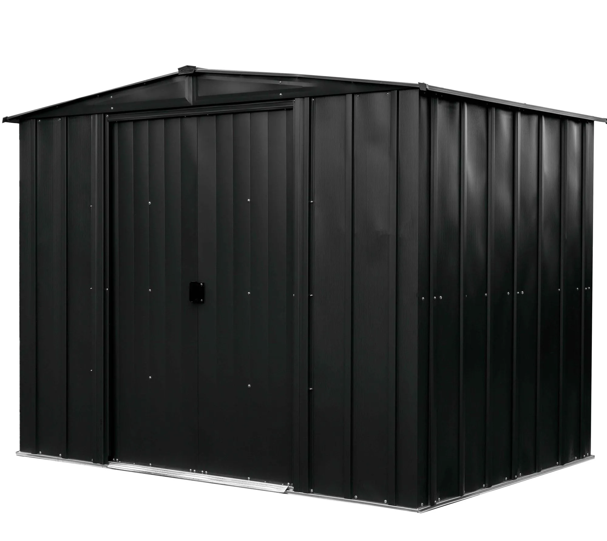 Spacemaker Metalowa szopa na narzędzia 88 Onyks Czarny 242x253x201cm