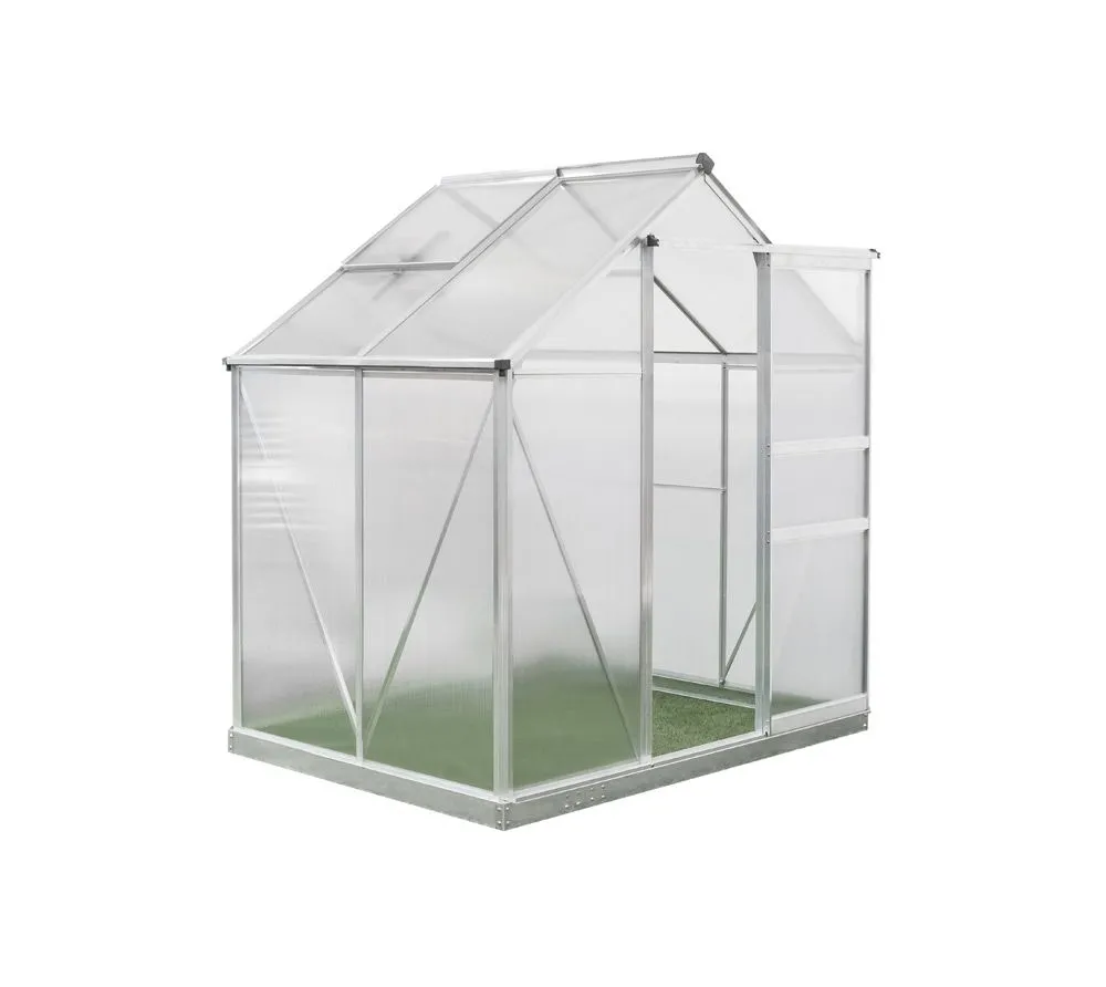 Westmann Szklarnia aluminiowa Flora 64 Srebro 132x190x201cm