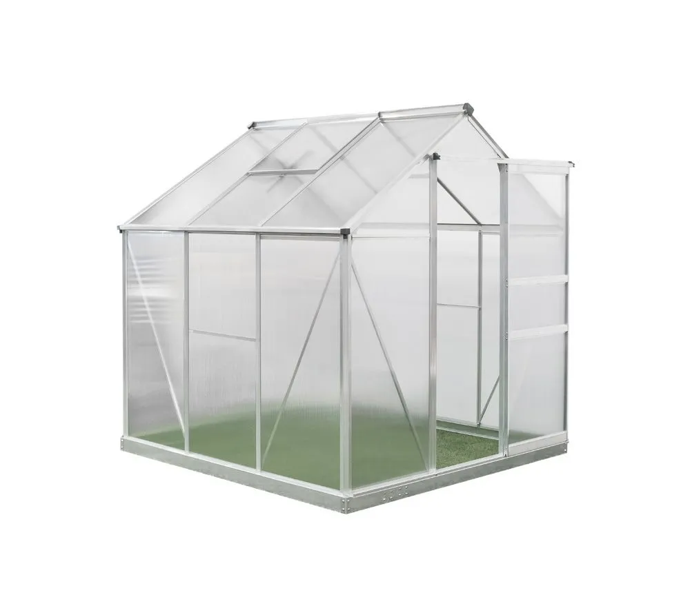 Westmann Szklarnia aluminiowa Flora 66 Srebro 192x192x201cm