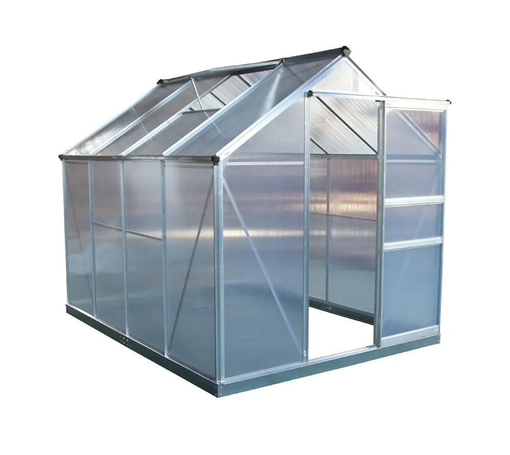 Westmann Szklarnia aluminiowa Flora 68 Srebro 252x192x201cm