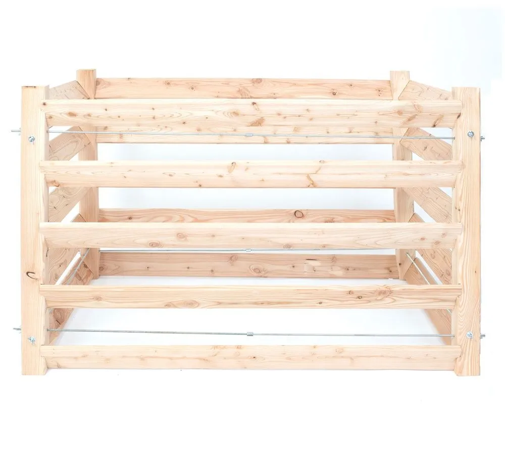 Westmann Kompostownik z drewna modrzewiowego Konni L Natura 130x100x80cm