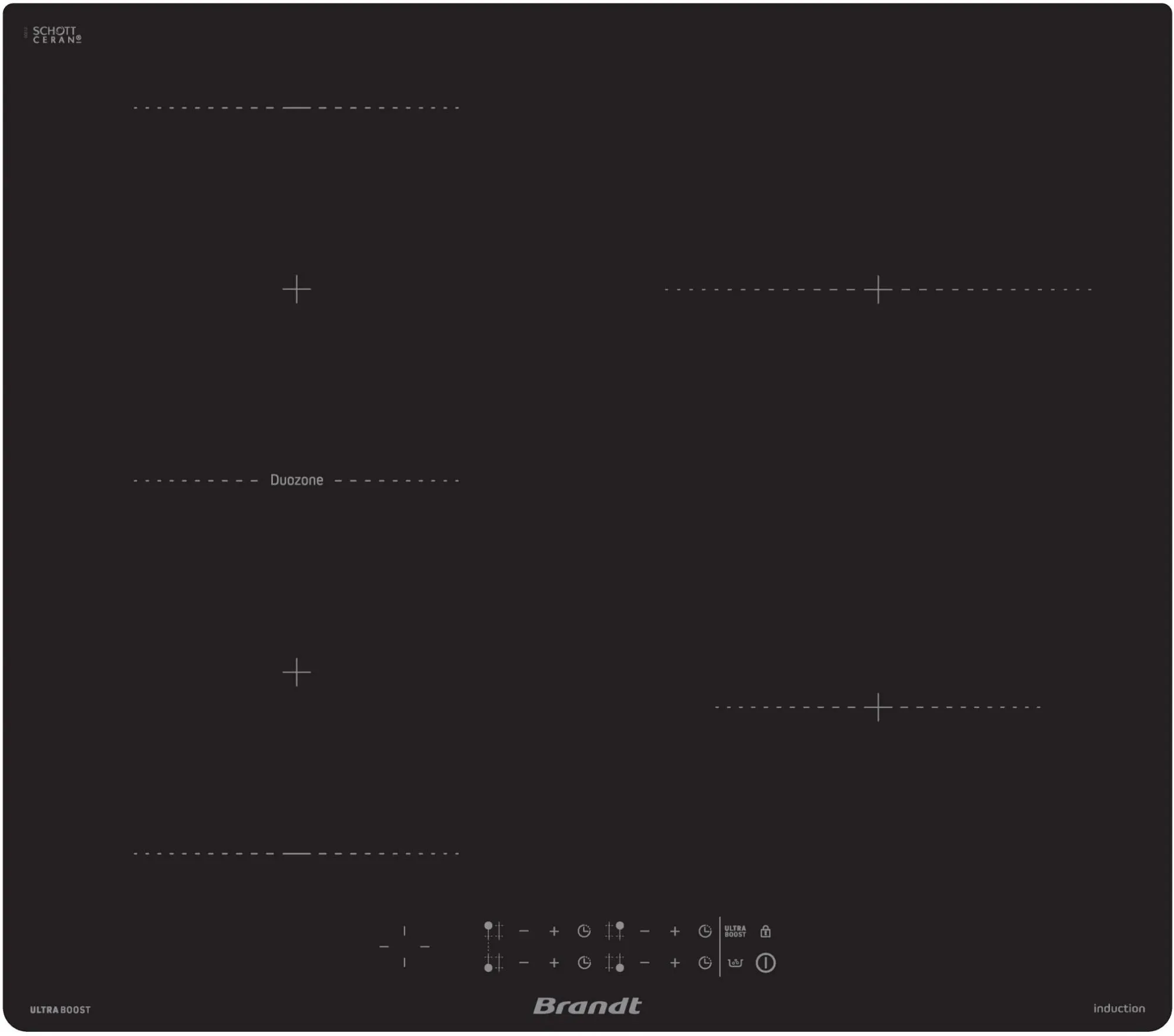 Brandt BPI364DPB PŁYTA INDUKCYJNA 60 CM