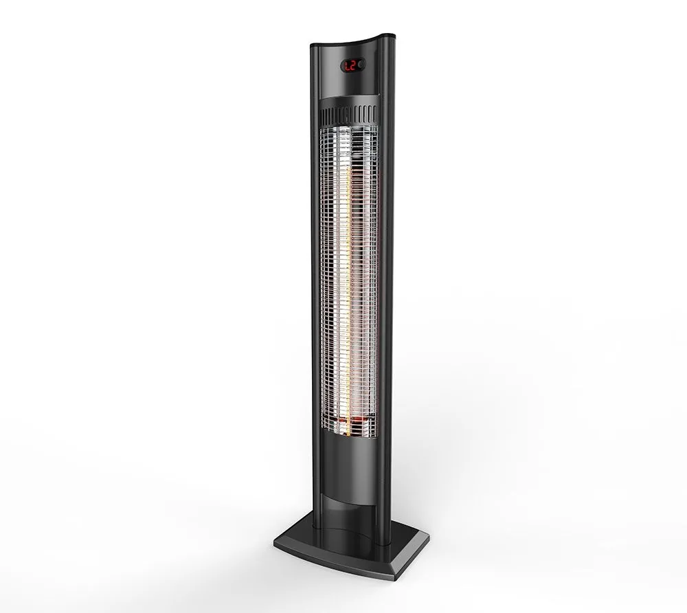 Westmann Promiennik podczerwieni Tornado Czarny 7x17x104cm